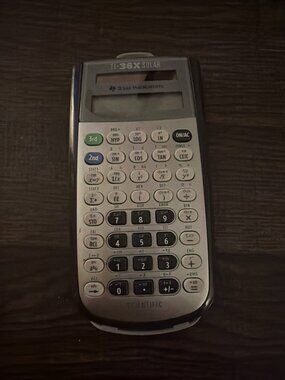 Texas Instruments (TI-36X) Solar Handheld Scientific Calculator. Tested & works.